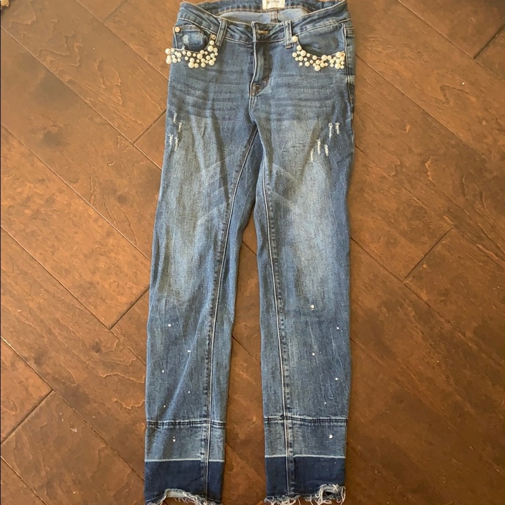 Hudson pearl pocket jeans